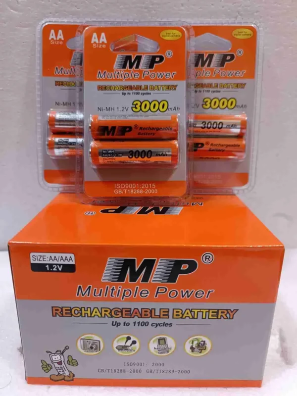 Mp3AA rechargeable battery